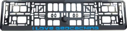 SPZ- I love geocaching (blue)