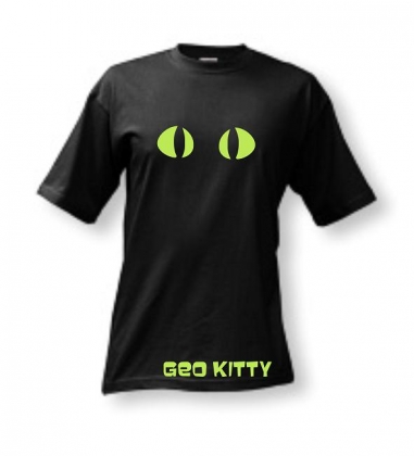 Geo Kitty Eyes Only - černá
